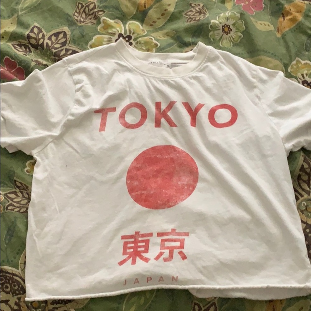 toyko full tilt crop top tillys